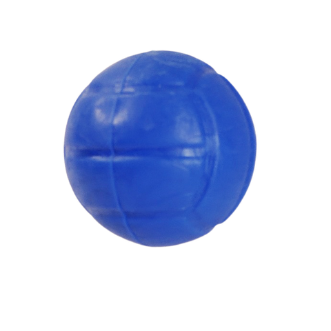 Brinquedo para Cães Bola Pula Pula Lisa 75mm Azul