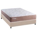 Ver imagem 1 de Cama Box Crc Casal +Colchão Molas Privilege Paropas 138x188