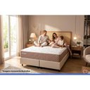 Ver imagem 2 de Cama Box Crc Casal +Colchão Molas Privilege Paropas 138x188