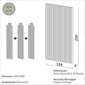 Painel Ripado em placa 134cm X 250cm Dalla Costa MDF - 3