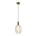 Ver imagem 3 de Lustre Pendente Skylight Spia 4088 26cm LED Bivolt Dourado e Transparente