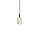 Ver imagem 1 de Lustre Pendente Skylight Spia 4088 26cm LED Bivolt Dourado e Transparente