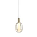 Ver imagem 2 de Lustre Pendente Skylight Spia 4088 26cm LED Bivolt Dourado e Transparente