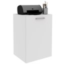 Ver imagem 3 de Escrivaninha Retrátil para Escritório Multiuso Articulável Branco