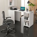 Ver imagem 2 de Escrivaninha Retrátil para Escritório Multiuso Articulável Branco