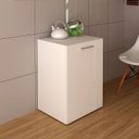 Ver imagem 7 de Escrivaninha Retrátil para Escritório Multiuso Articulável Branco