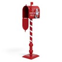 Ver imagem 5 de Caixa de Correio Decorativo Natalino Vermelho A80 X L25 X C14