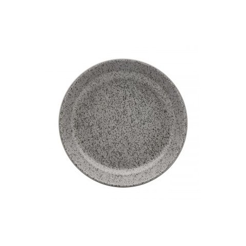 Prato Fundo 20,5 Cm Cerâmica Flat Gray Oxford