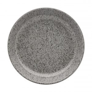 Prato Fundo 20,5 Cm Cerâmica Flat Gray Oxford