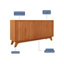 Ver imagem 4 de Buffet Aparador de Sala de Jantar 4 portas Isa