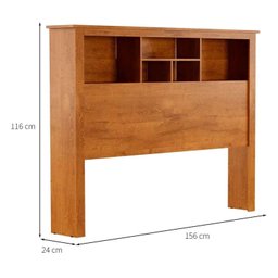 Cabeceira Casal Box Mdf/mdp 156cm Havana - 4
