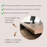 Mesa para Escritório Diretor em L com Porta de Correr e Caixa de Tomada - 11
