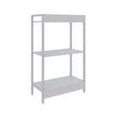 Ver imagem 6 de Estante de Livros Industrial 60CMX104CM 3 Prateleiras Active Yescasa Branco/Chess