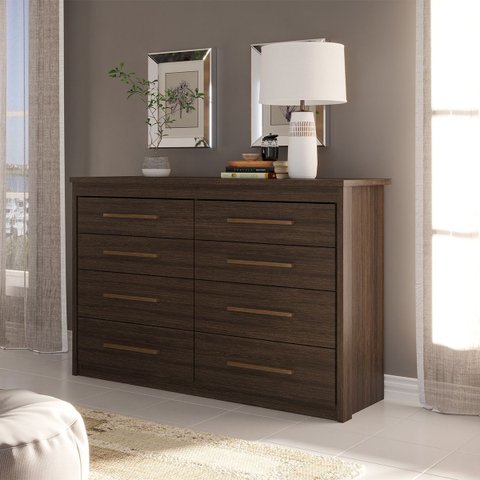 Cômoda para Quarto 8 Gavetas Elegance