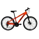 Ver imagem 1 de Bicicleta Aro 26 Laranja/Neon 21 Vel Gios FRX Freeride