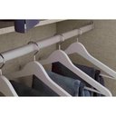 Ver imagem 4 de Guarda Roupa Casal 6 Portas e 3 Gavetas C/ Espelho Jade Rústico/off White - Henn