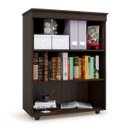 Ver imagem 3 de Armário Multiuso Escritório 2 Portas 2 Prateleiras Advantage Marrom/Capuccino Wood