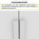 Ver imagem 7 de Guarda Roupa Casal 100% MDF 6 Portas 6 Gavetas Estrela 274cm Yescasa