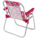 Ver imagem 5 de Cadeira de Praia Infantil Barbie Rosa Leve Dobrável Bel