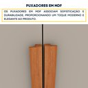Ver imagem 7 de Guarda Roupa Casal 100% MDF 6 Portas 6 Gavetas Estrela 274cm Yescasa