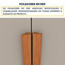 Ver imagem 7 de Guarda Roupa Casal 100% MDF 6 Portas 6 Gavetas Estrela 274cm Yescasa Bege/Cinamomo/Off White