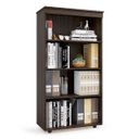 Ver imagem 3 de Armário Multiuso Escritório 2 Portas 3 Prateleiras Advantage Marrom/Capuccino Wood