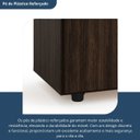 Ver imagem 7 de Armário Multiuso Escritório 2 Portas 3 Prateleiras Advantage Marrom/Capuccino Wood