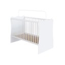Ver imagem 1 de Berço Infantil Plasbaby 133,5x91,5cm com Protetor Branco Bs1300