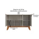 Ver imagem 6 de Buffet para Sala de Jantar Ares 3 Portas Lux