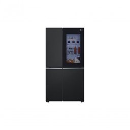 Geladeira Smart Lg Inverter Side By Side Instaview 647 Litros Black Inox Gc-v257sqv2 220v - 1
