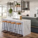 Ver imagem 3 de Prateleira Decorativa Industrial Multiuso Wire Plus com 2 Tampos BP 15mm Demolição - Desk Design