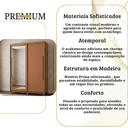 Ver imagem 4 de Guarda-Roupa Doha Intense Solteiro com Espelho MDF 2 Portas de Correr Espaçoso Dormitório Elegante:N