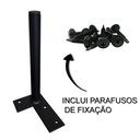 Ver imagem 2 de Kit 4 Pés Ferro 18cm Lateral Multiuso Casa Decor 200 Kg