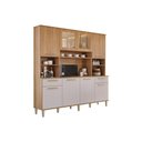 Ver imagem 2 de Cozinha Compacta Diamante 8 Portas 2 Gav Cinamomo/Offwh MGM