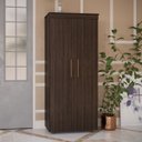 Ver imagem 1 de Armário Multiuso Escritório 2 Porta 4 Prateleiras 1 Gaveta Advantage Marrom/Capuccino Wood