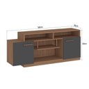 Ver imagem 3 de Rack para Tv 60 Polegadas 2 Portas 160cm Otto