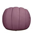 Ver imagem 7 de Kit Poltrona Base Giratória e Puff Concha Decorativo Veludo Cor Rose