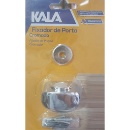 FIXADOR BATENTE DE PORTA MAGNETICO CROMADO - KALA - 5 FIXADOR BATENTE DE PORTA MAGNETICO CROMADO - KALA - 5