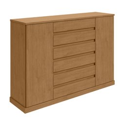 Cômoda 2 Portas 7 Gavetas 3 Prateleiras Vedra - 11