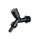 Ver imagem 2 de Kit 12 Torneira Jardim Preta 1/2" com Bico P Mangueira Herc