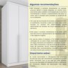 Guarda Roupa Casal  100% MDF 6 Portas 6 Gavetas Sol 243cm Espresso Móveis - 16
