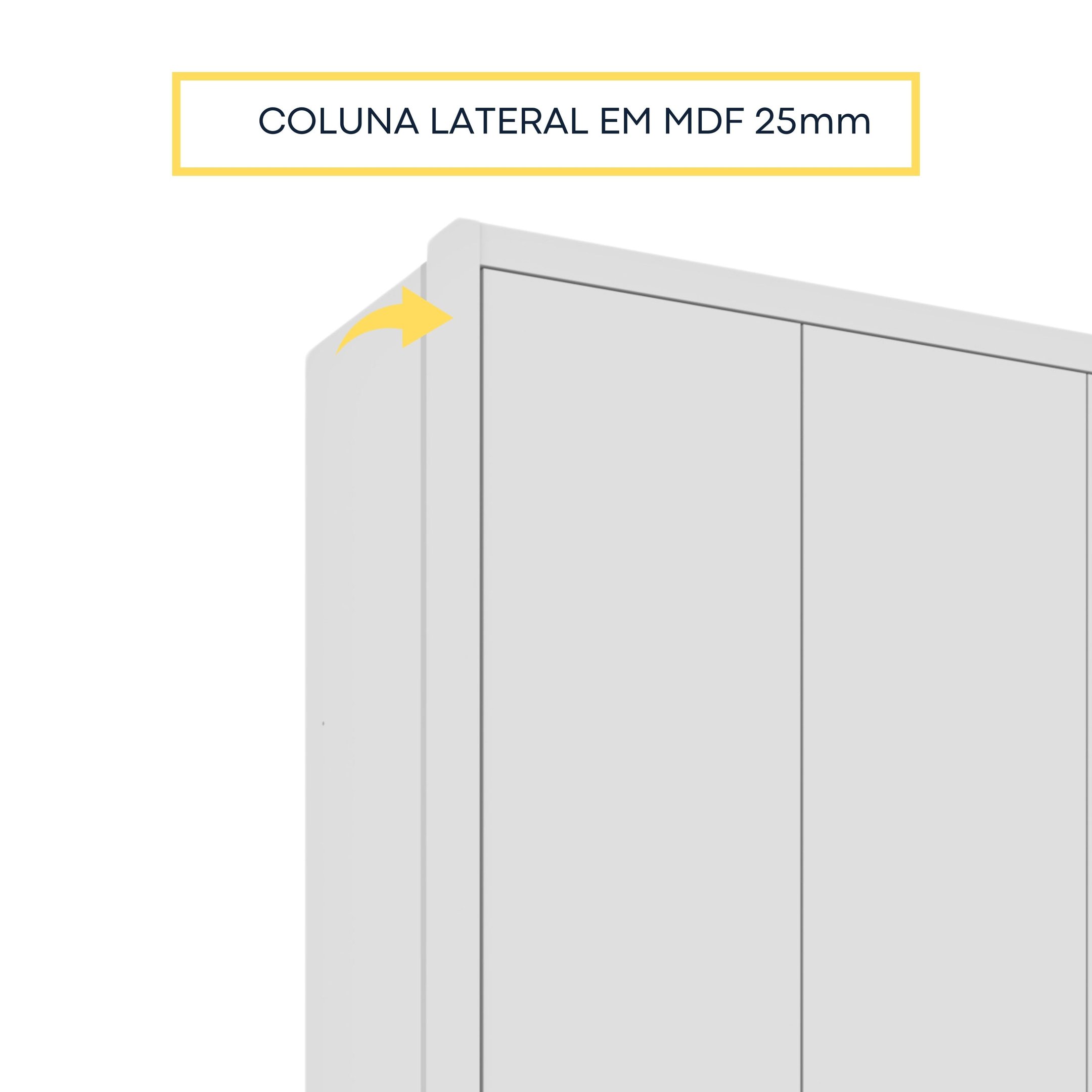 Guarda Roupa Casal 6 Portas 6 Gavetas Sol 243cm Espresso Móveis  - 8