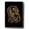 Quadro Decorativo Golden Retriever Desenho Cachorro - 1