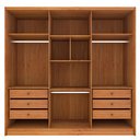 Ver imagem 5 de Guarda Roupa Casal 100% MDF 6 Portas 6 Gavetas Sol 243cm Yescasa Bege/Cinamomo