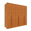 Ver imagem 3 de Guarda Roupa Casal 100% MDF 6 Portas 6 Gavetas Sol 243cm Yescasa Bege/Cinamomo