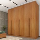 Ver imagem 2 de Guarda Roupa Casal 100% MDF 6 Portas 6 Gavetas Sol 243cm Espresso Móveis