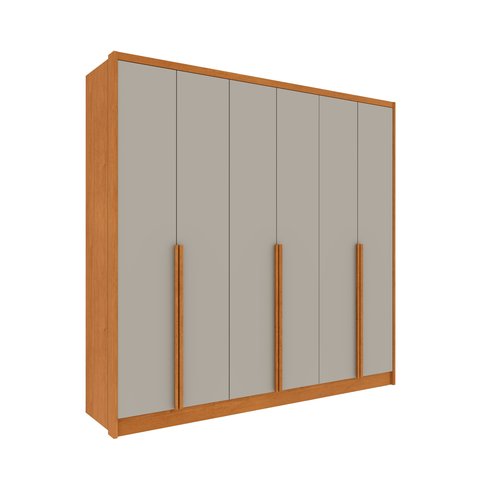 Guarda Roupa Casal 100% MDF 6 Portas 6 Gavetas Sol 243cm Yescasa