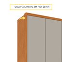 Ver imagem 7 de Guarda Roupa Casal 100% MDF 6 Portas 6 Gavetas Sol 243cm Yescasa Bege/Cinamomo/Off White