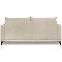 Ver imagem 7 de Sofa Nori 2 Lugares Pes de Ferro 160cm Linho Boucle 3301 Ezz