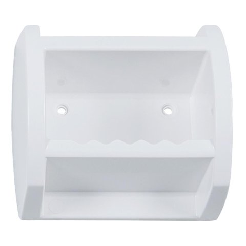 Saboneteira Plástica Grande Branca - SS1 - ASTRA